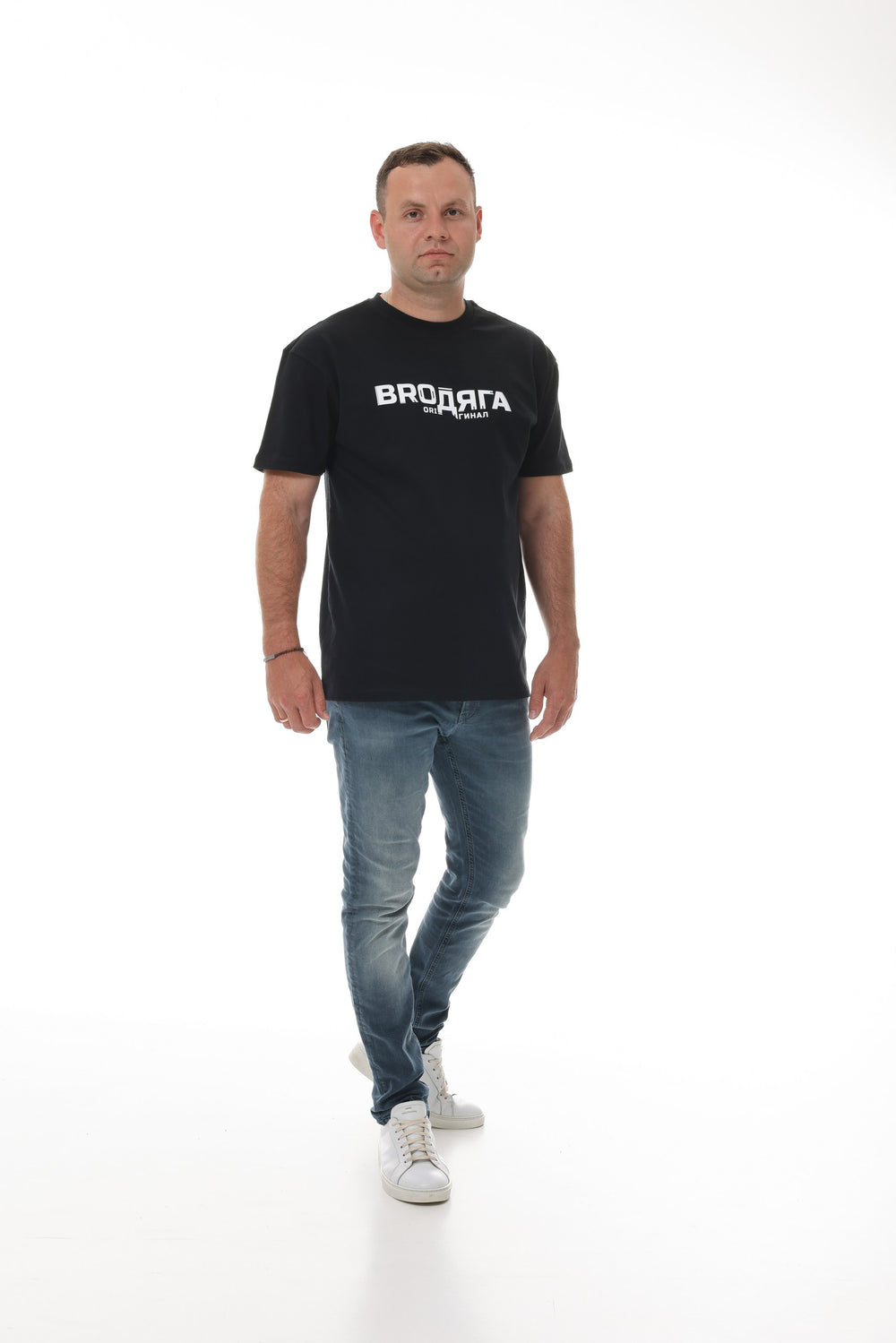 Herren T-Shirt Heavy Oversize schwarz