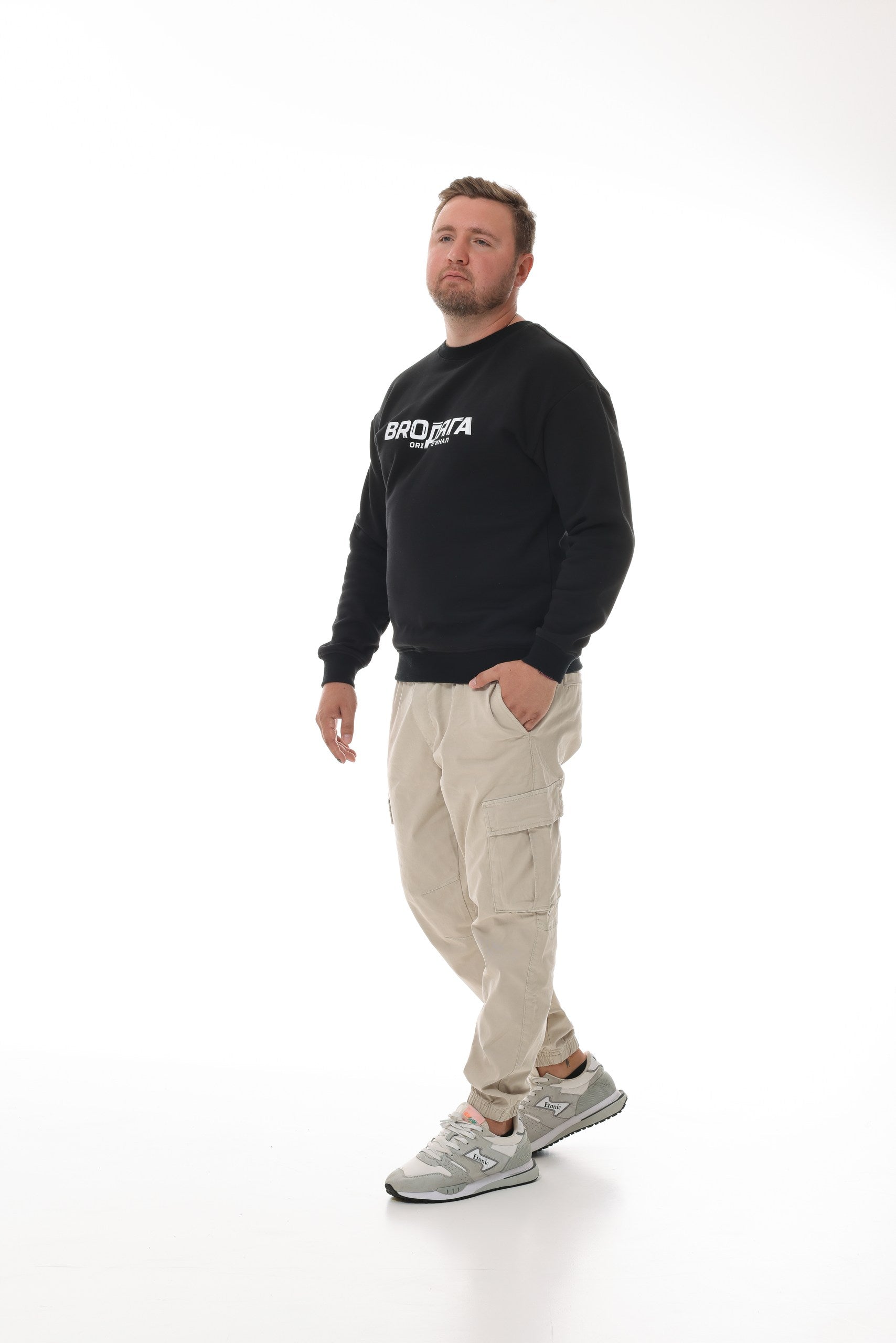 Herren Sweatshirt schwarz