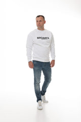 Herren Sweatshirt weiß