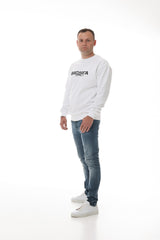 Herren Sweatshirt weiß