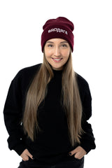 Mütze Burgundy Damen und Herren