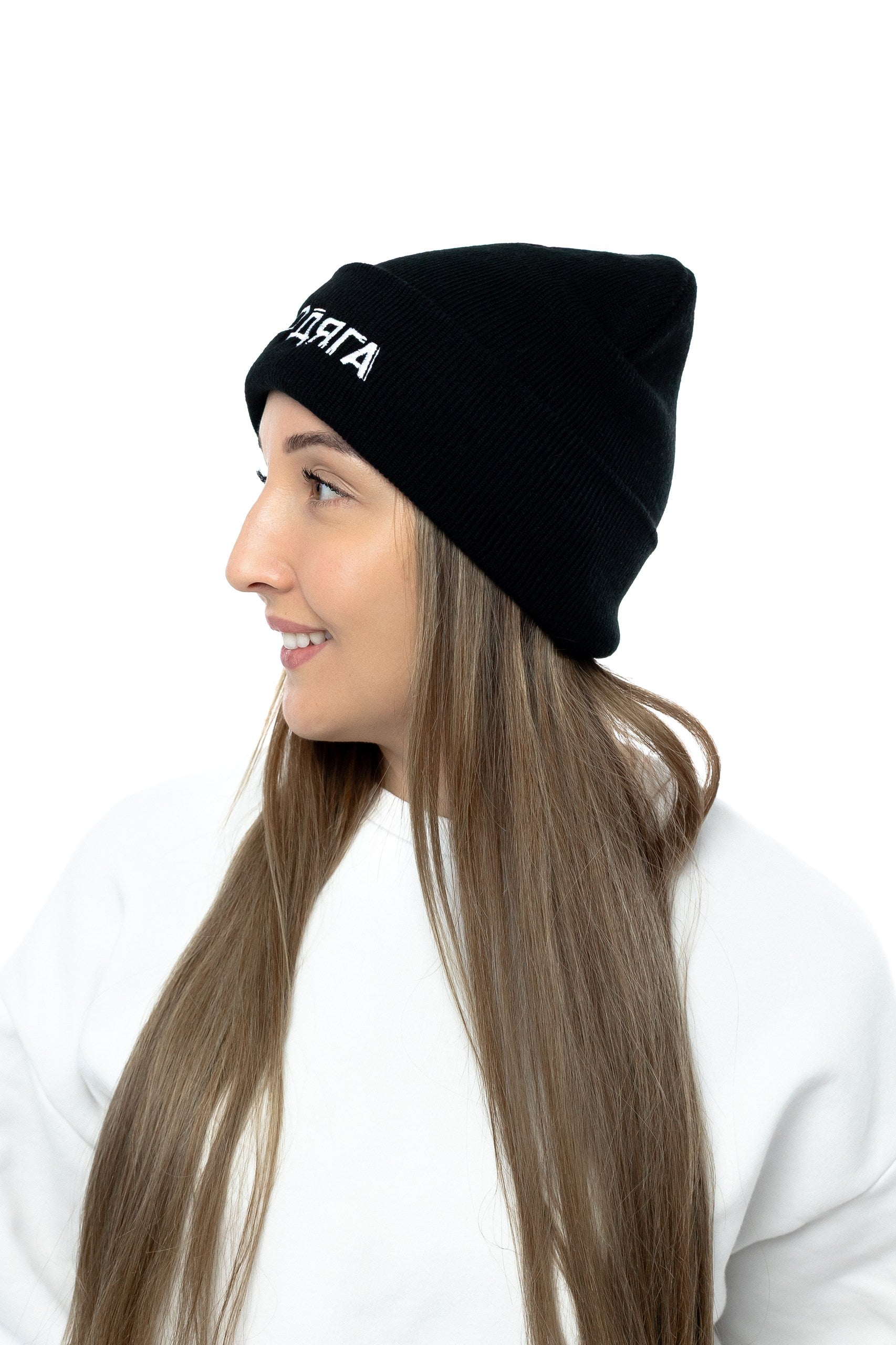 Mütze Schwarz Damen & Herren