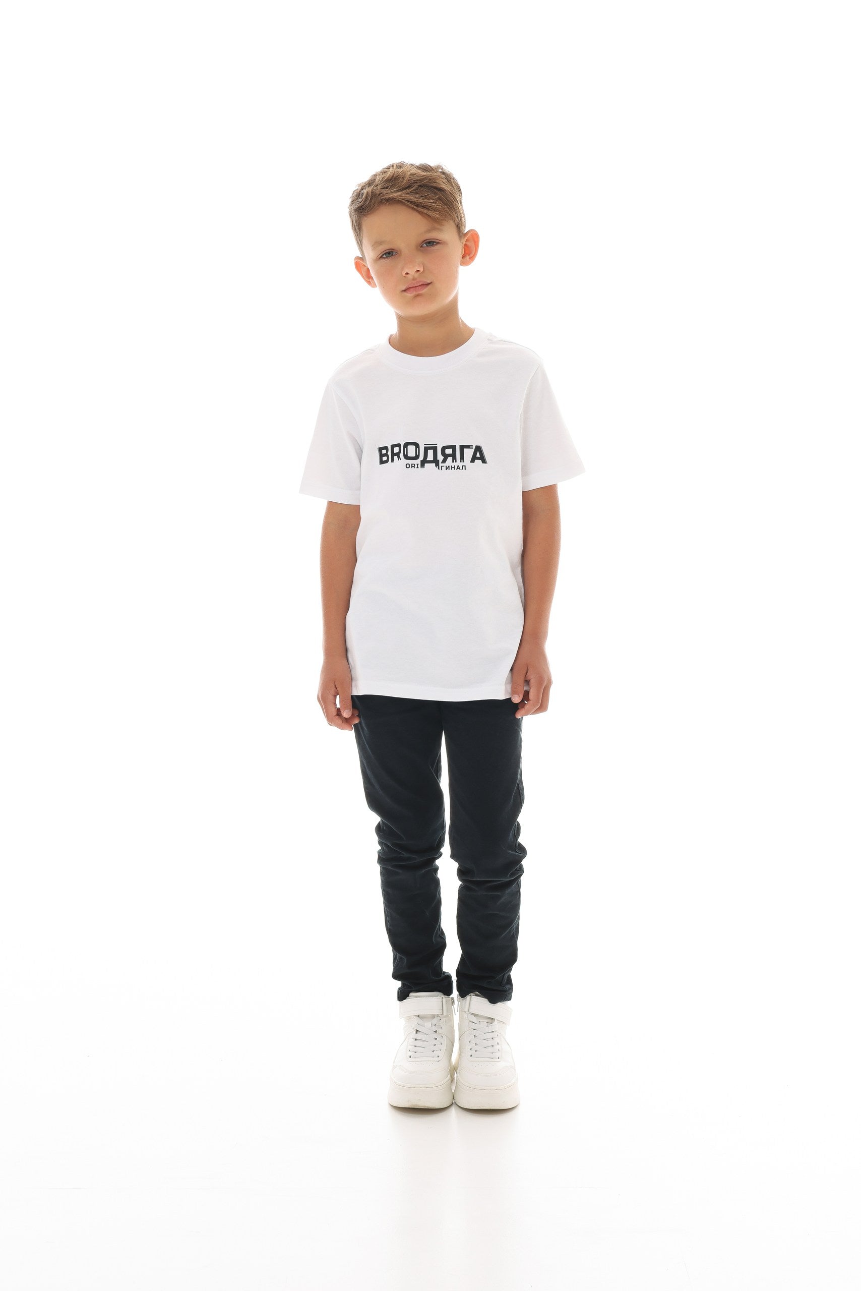 Kids T-Shirt weiß