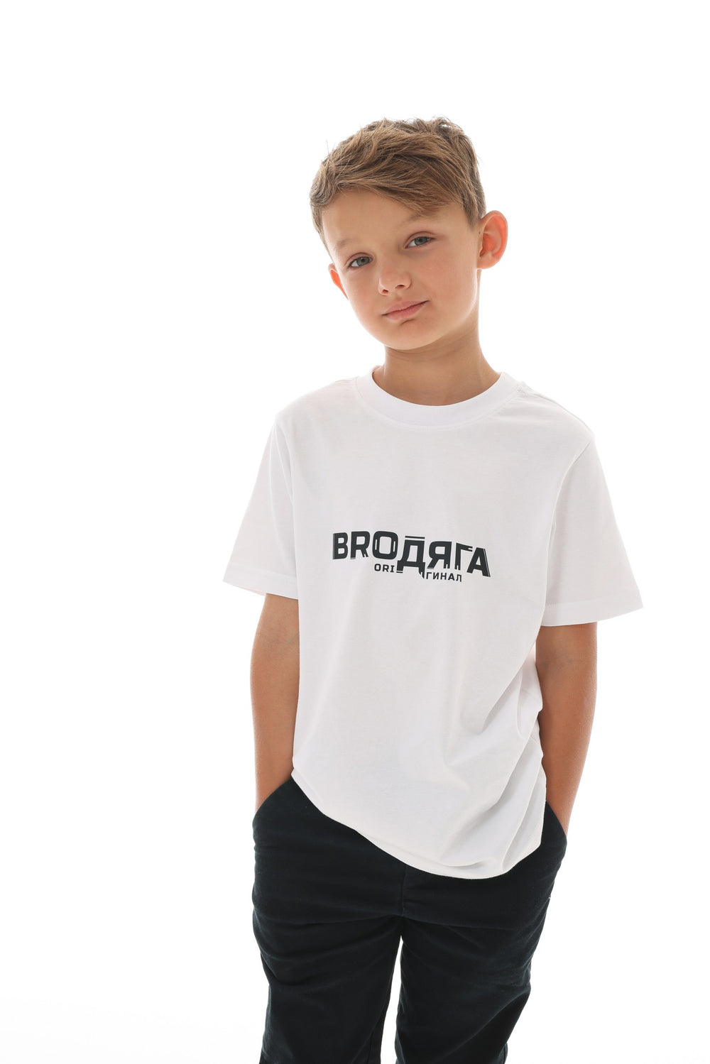 Kids T-Shirt weiß