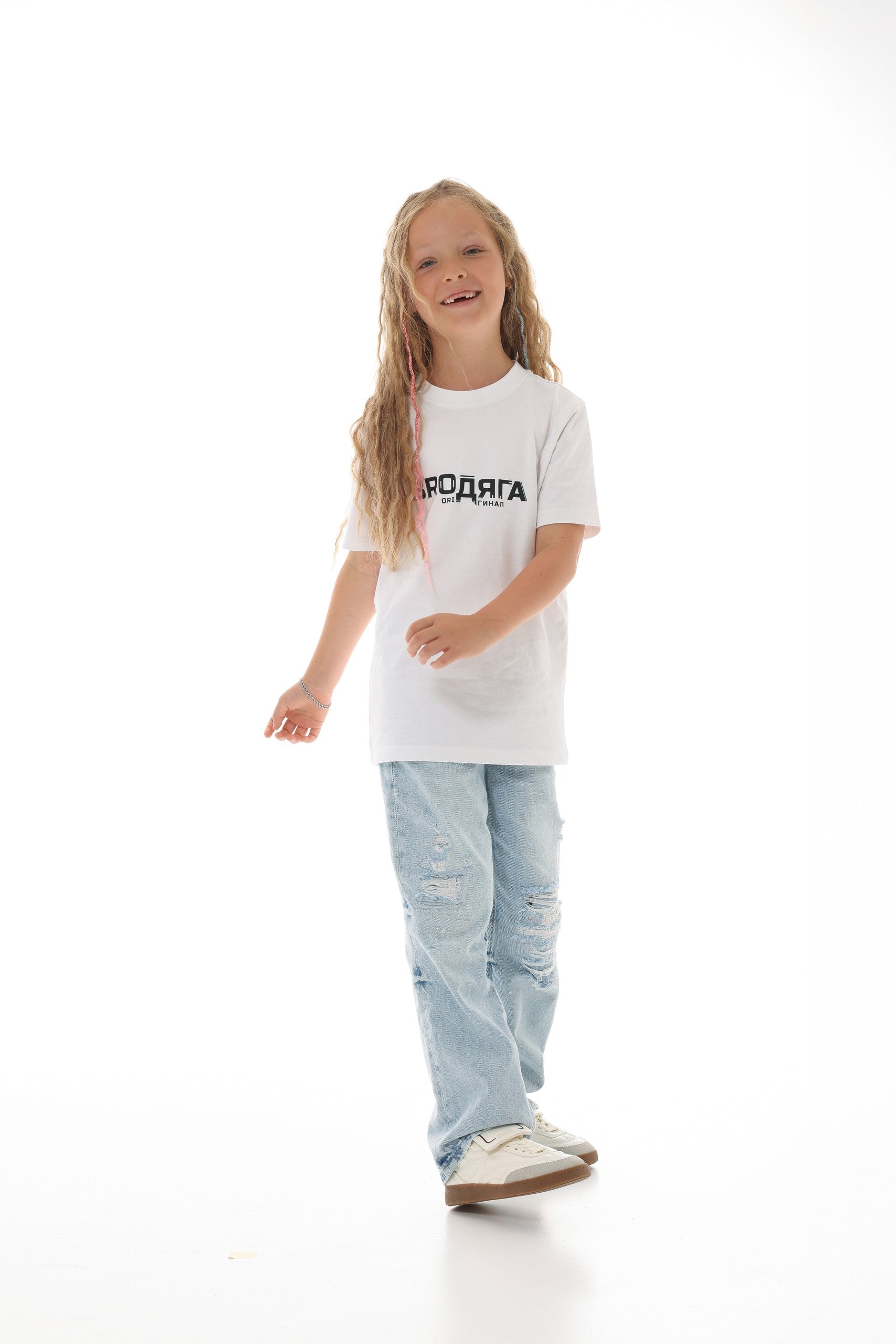 Kids T-Shirt weiß