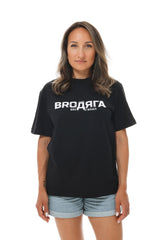 Damen T-Shirt Oversize schwarz