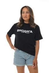 Damen T-Shirt Oversize schwarz