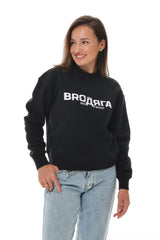 Damen Sweatshirt schwarz