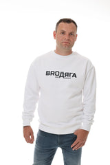 Herren Sweatshirt weiß